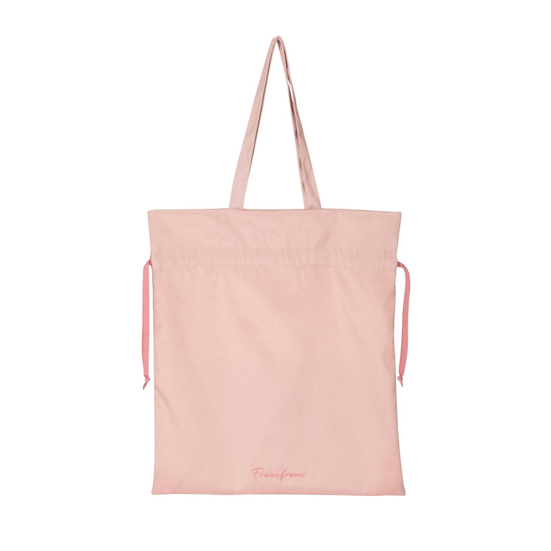 Logo Tote Frill  Pink