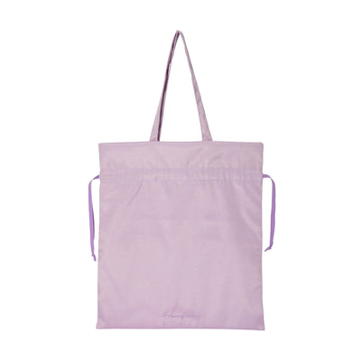 Logo Tote Frill  Purple