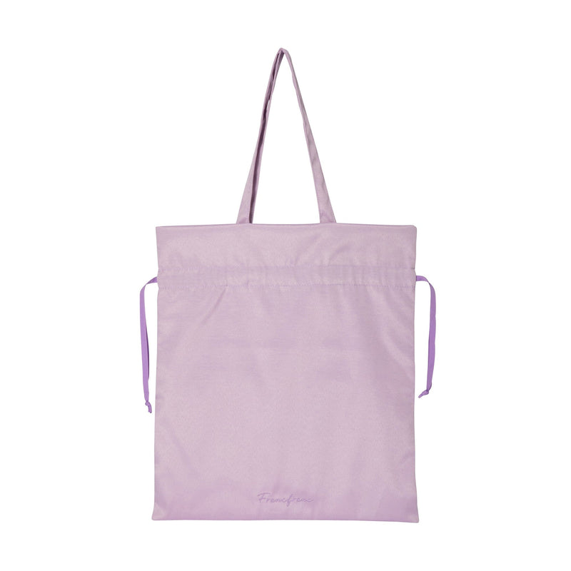 Logo Tote Frill  Purple