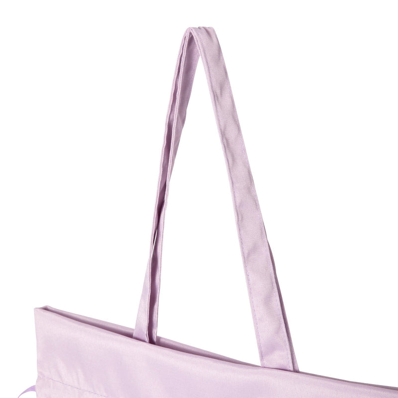 Logo Tote Frill  Purple