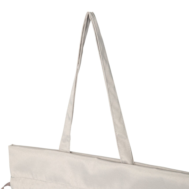 Logo Tote Frill  Gray