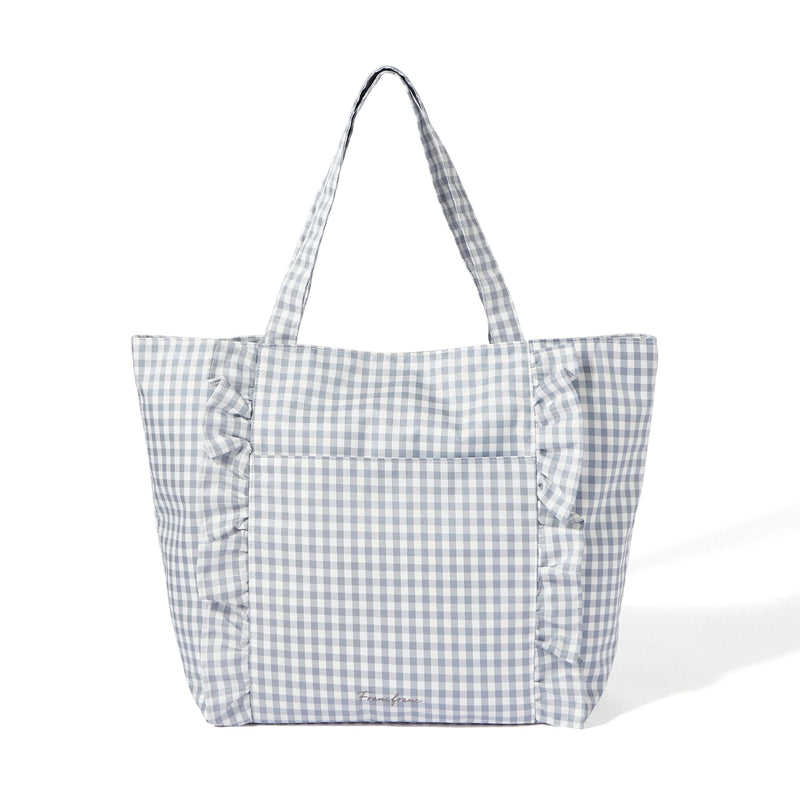 Logo Leisure Bag Frill Gray