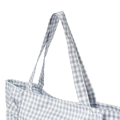 Logo Leisure Bag Frill Gray