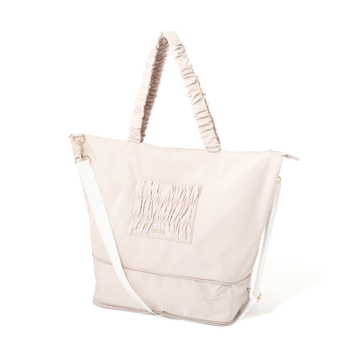 Classic Flower 2WAY Carry On Tote Light Pink