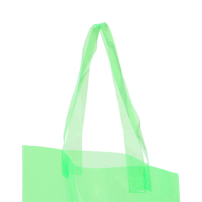Clear Tote Bag Green