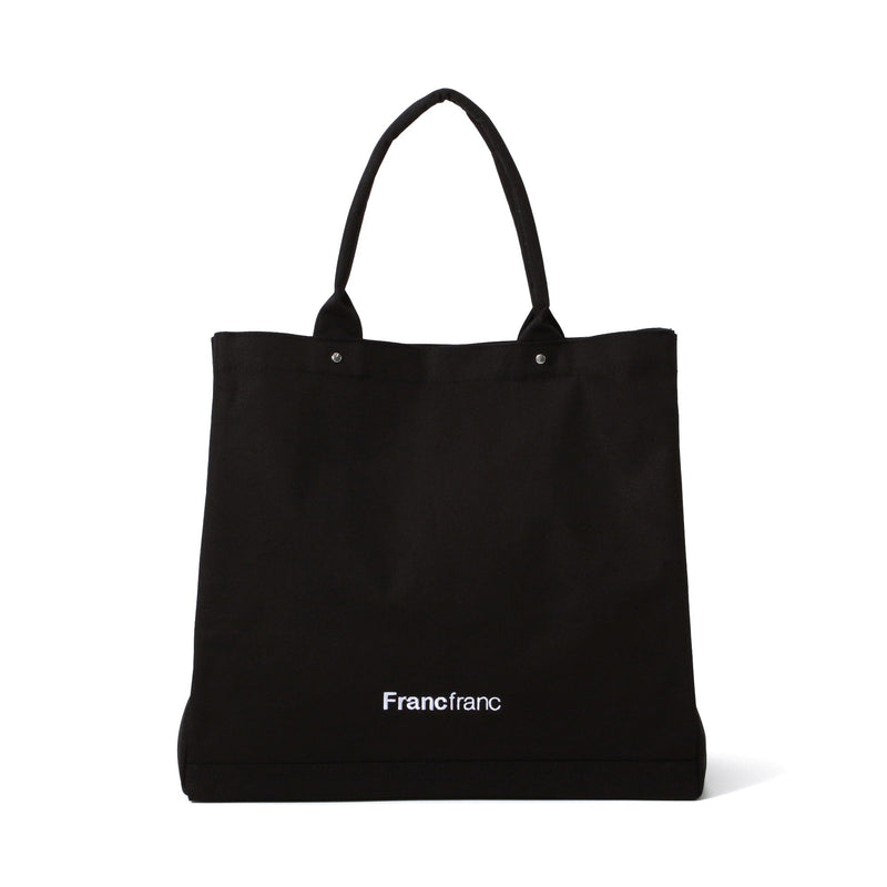 Logo Tote Bag Large Black