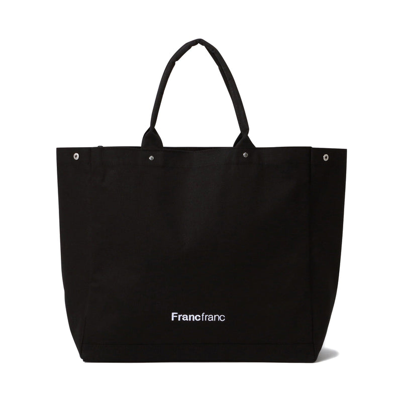 Logo Tote Bag Large Black