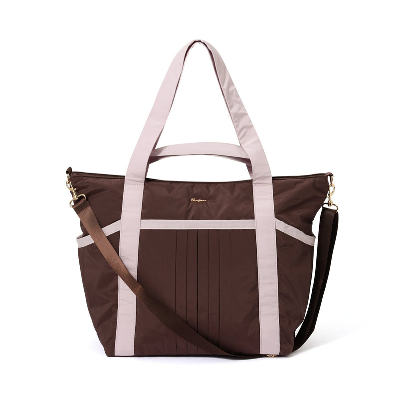 Modern Palette Travel Bag Brown x Pink