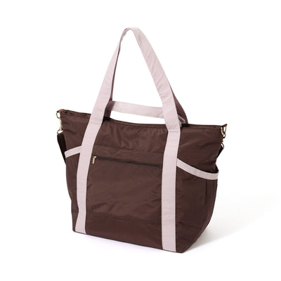 Modern Palette Travel Bag Brown x Pink