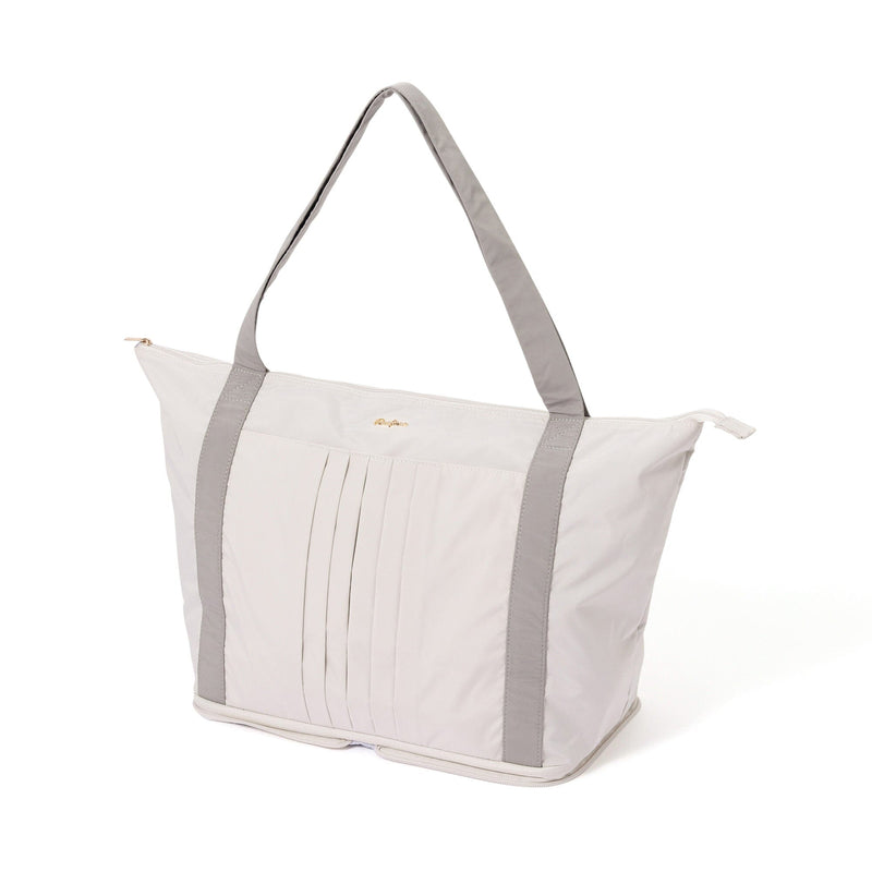 Modern Palette 2-Way Carry-On Tote Beige x Gray