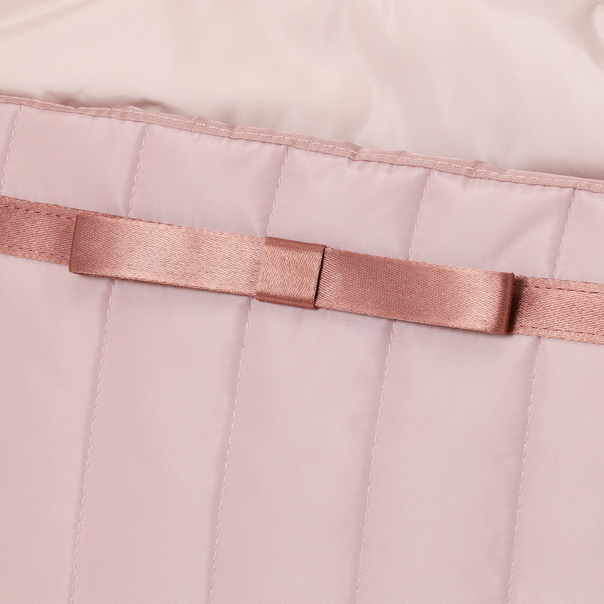 Bicolor Travel Bag  Pink x Brown