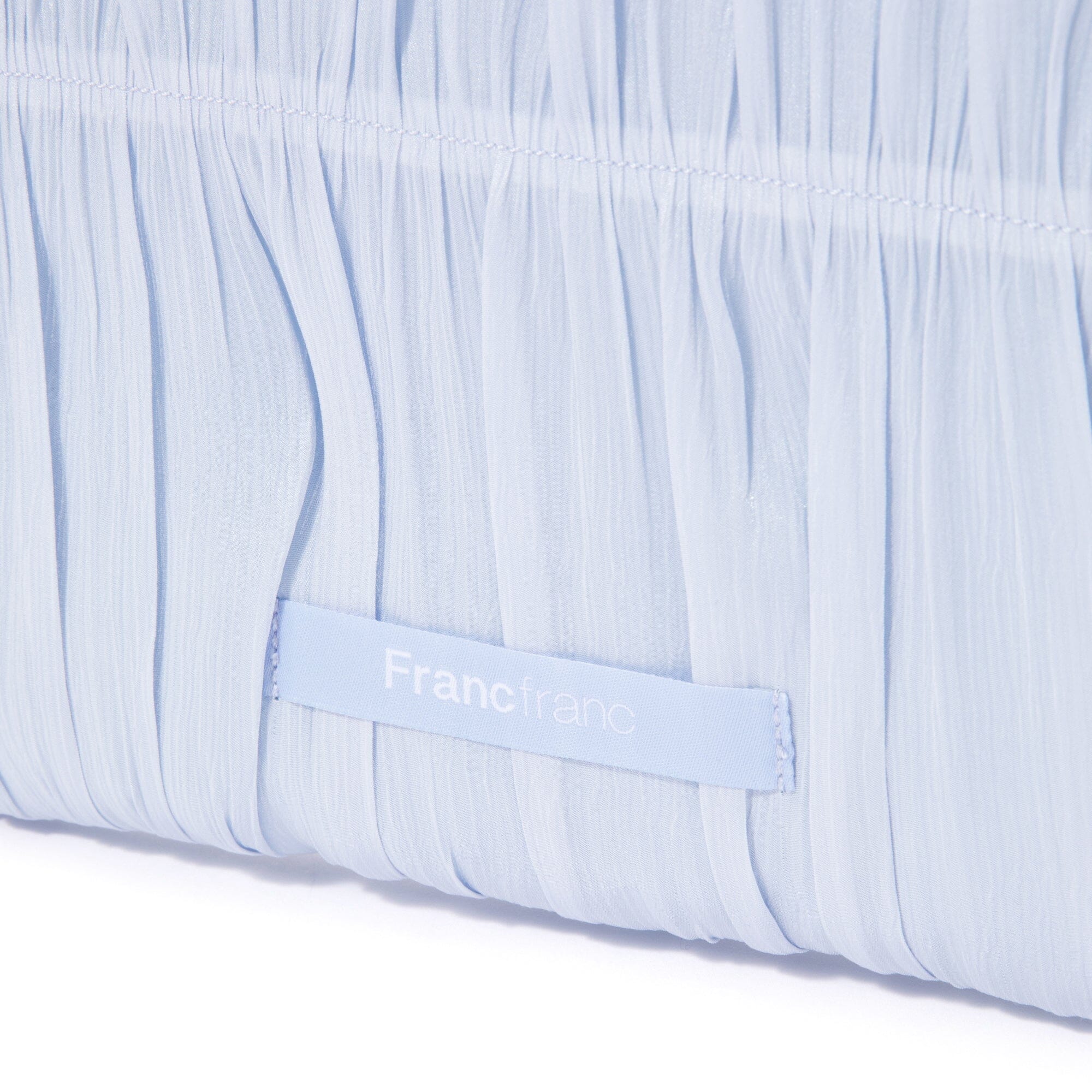 Logo Tote Bag Organza Small Blue
