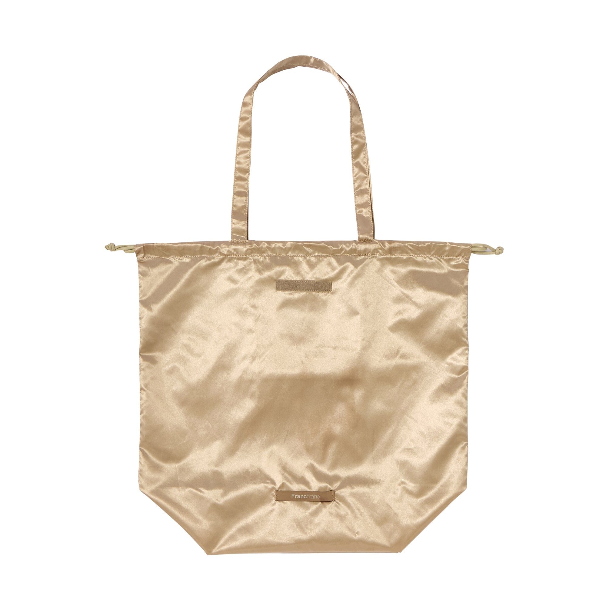 Satin Rain Cover Eco Bag Beige