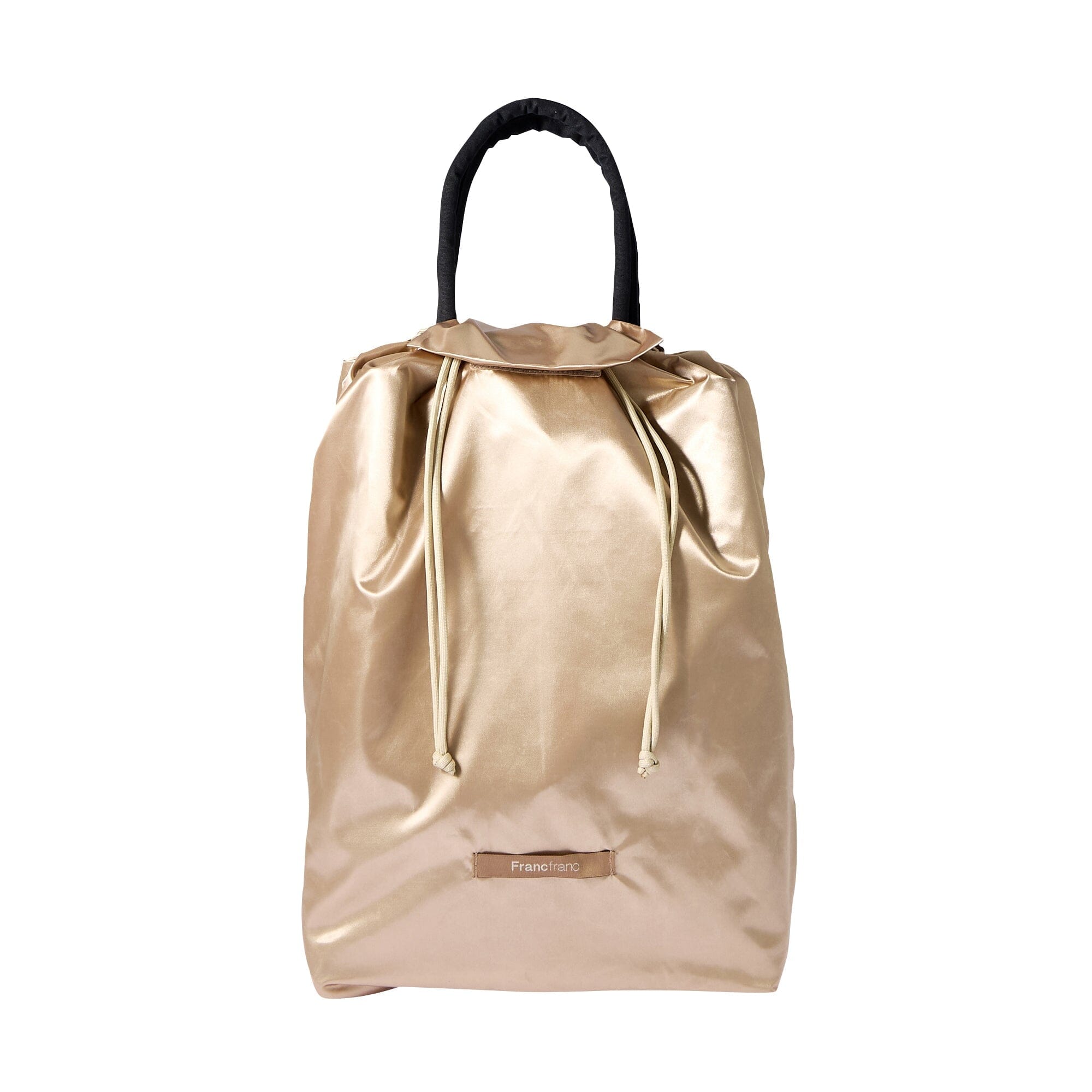 Satin Rain Cover Eco Bag Beige
