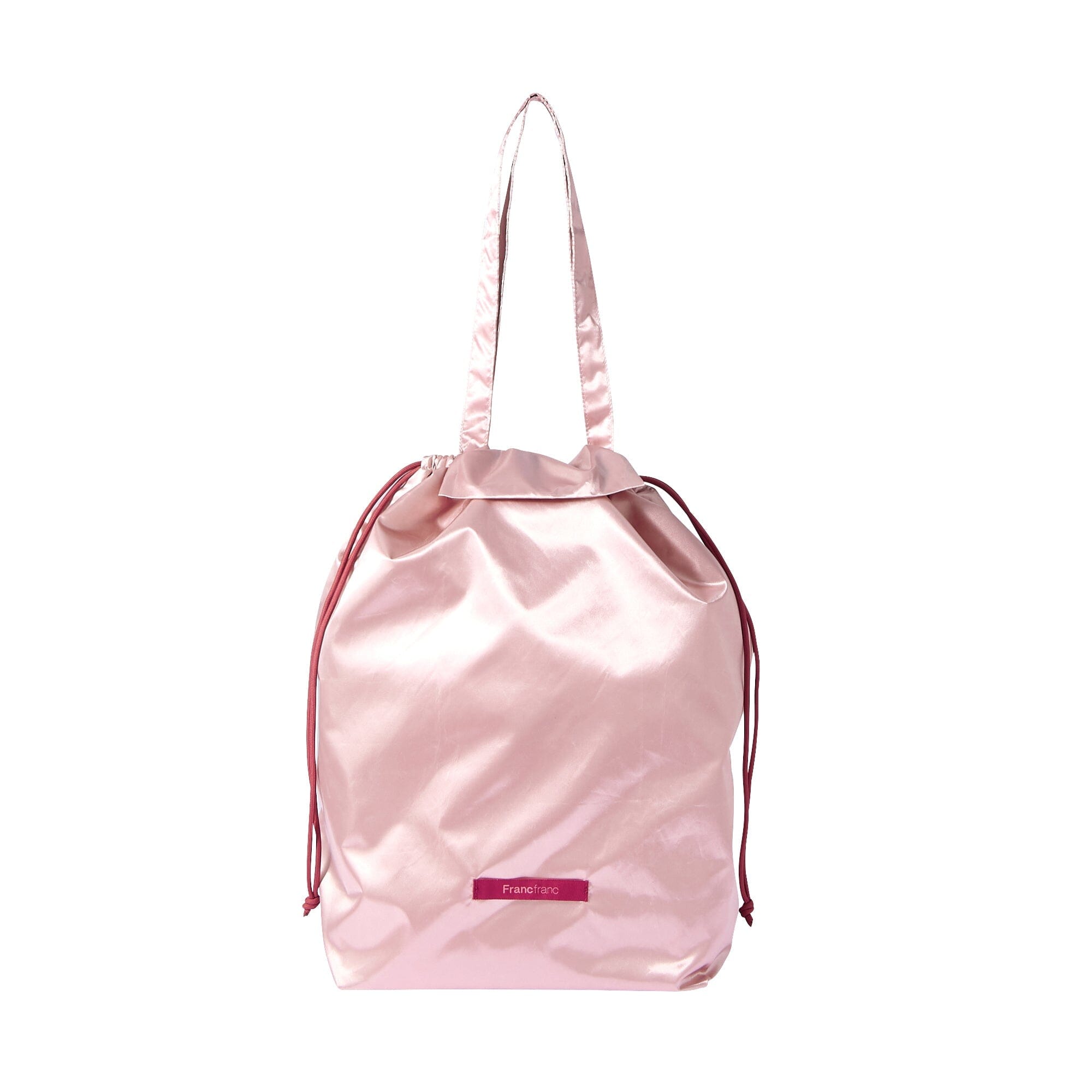 Satin Rain Cover Eco Bag Pink