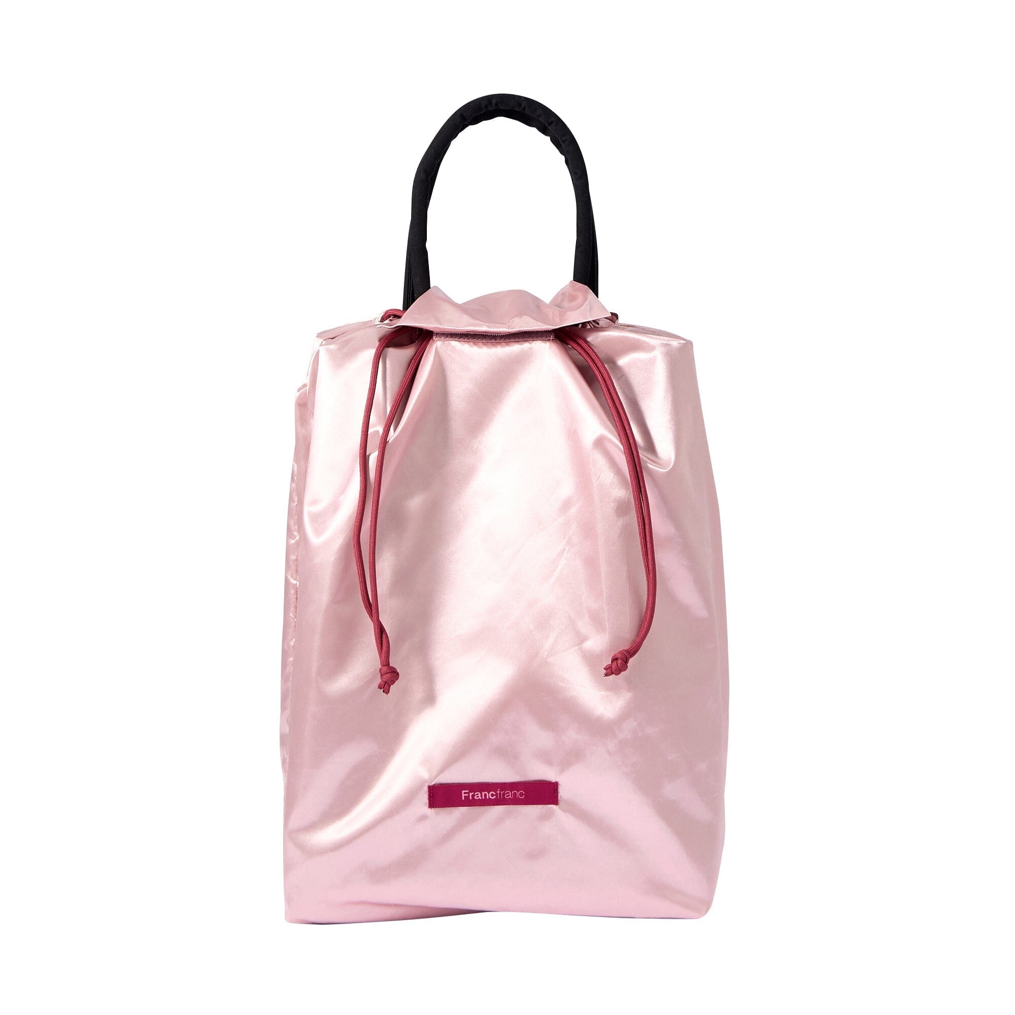 Satin Rain Cover Eco Bag Pink