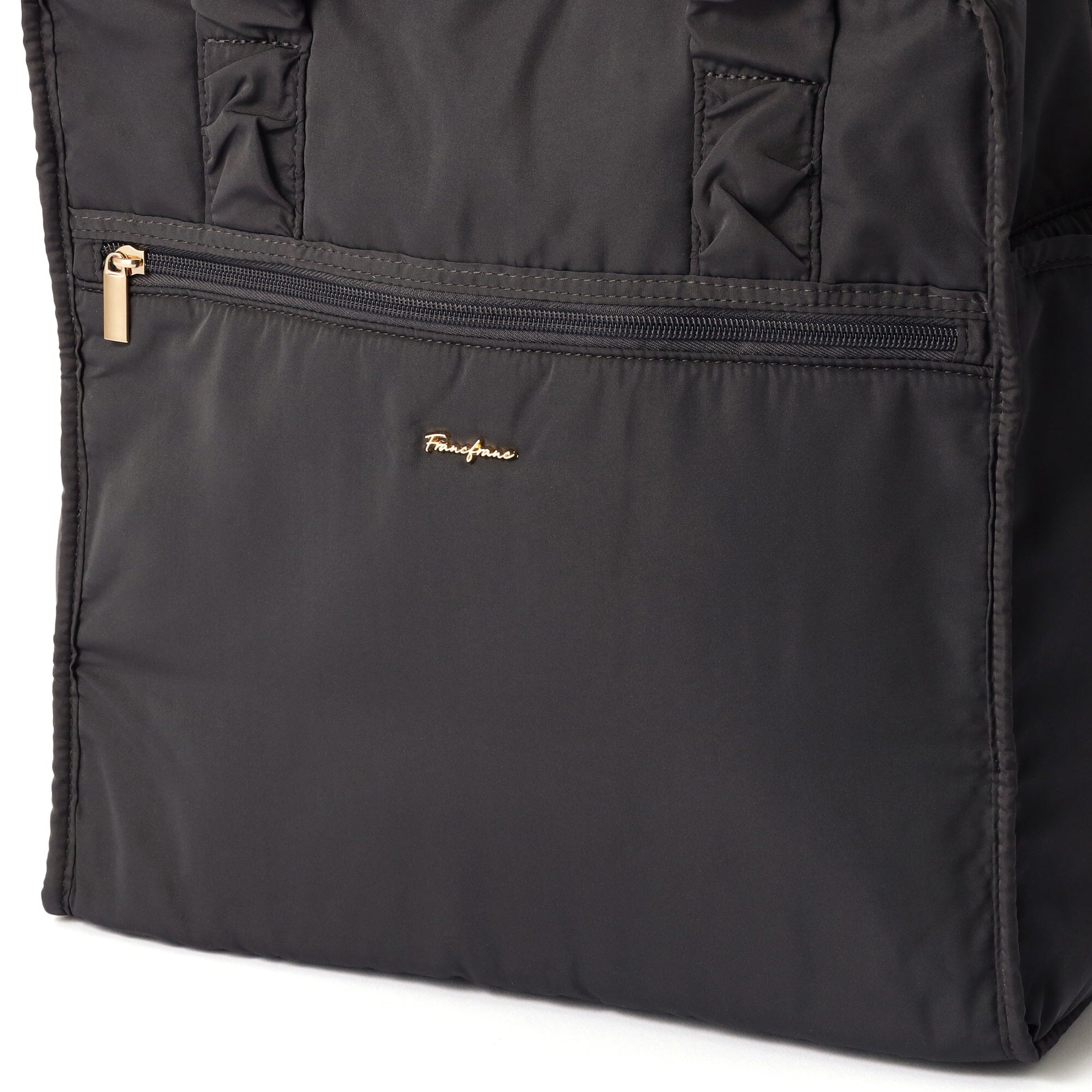 Classic Flower Travel Bag S Dark Gray
