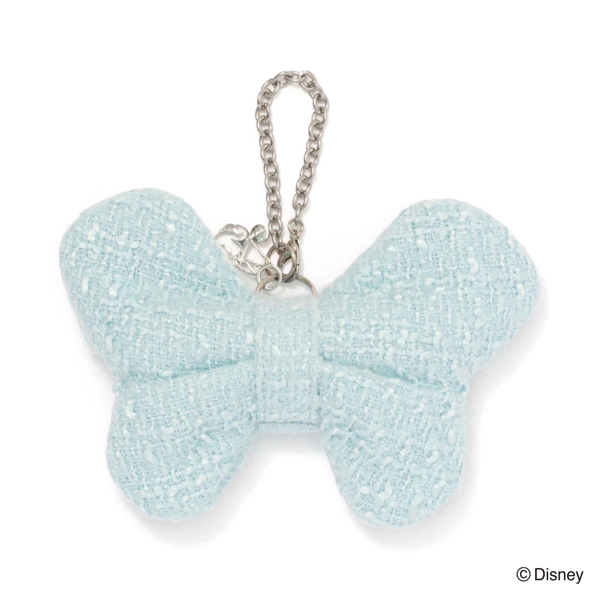 Disney Minnie Ribbon Bag Charm Eco Bag Light Blue