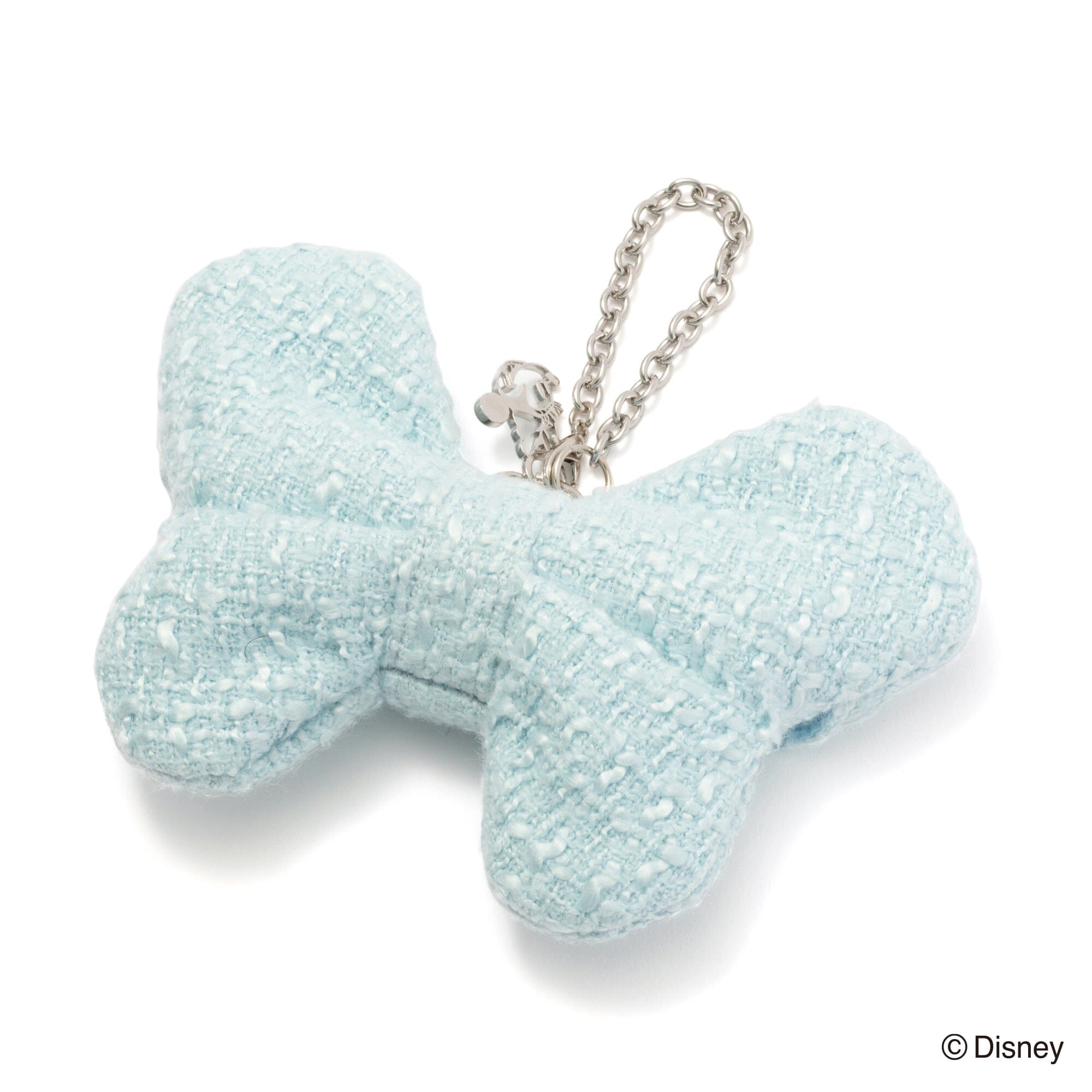 Disney Minnie Ribbon Bag Charm Eco Bag Light Blue