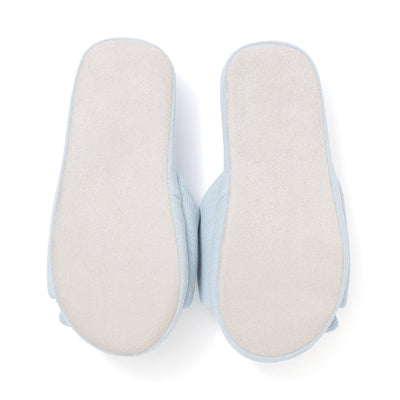 Ice Touch Rib Cross Room Shoes Light Blue