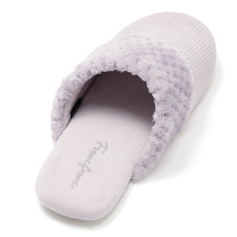 Warm Fleece Room Shoes Light Purple