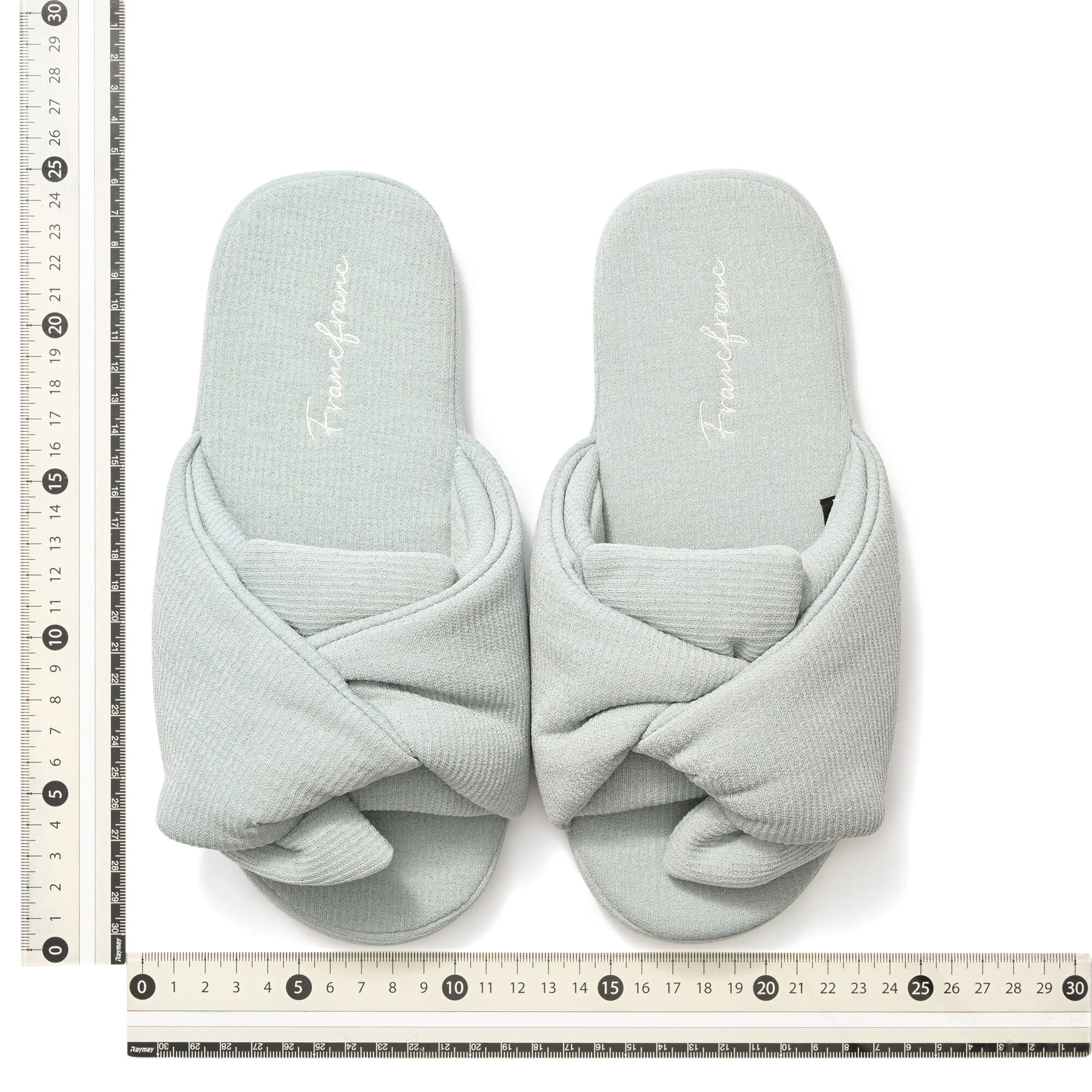 Cooling Touch Rib Cross Room Shoes Blue