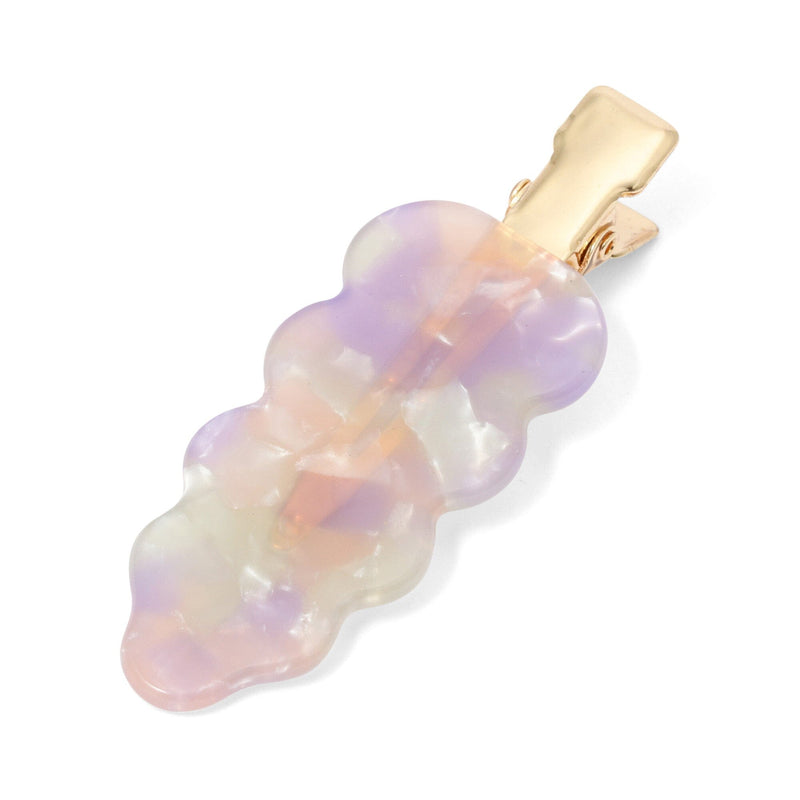 Bangs Clip Wave Light Purple