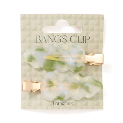 Bangs Clip Wave Light Green
