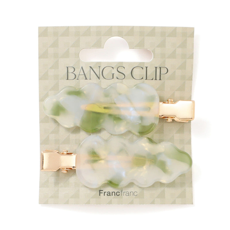 Bangs Clip Wave Light Green