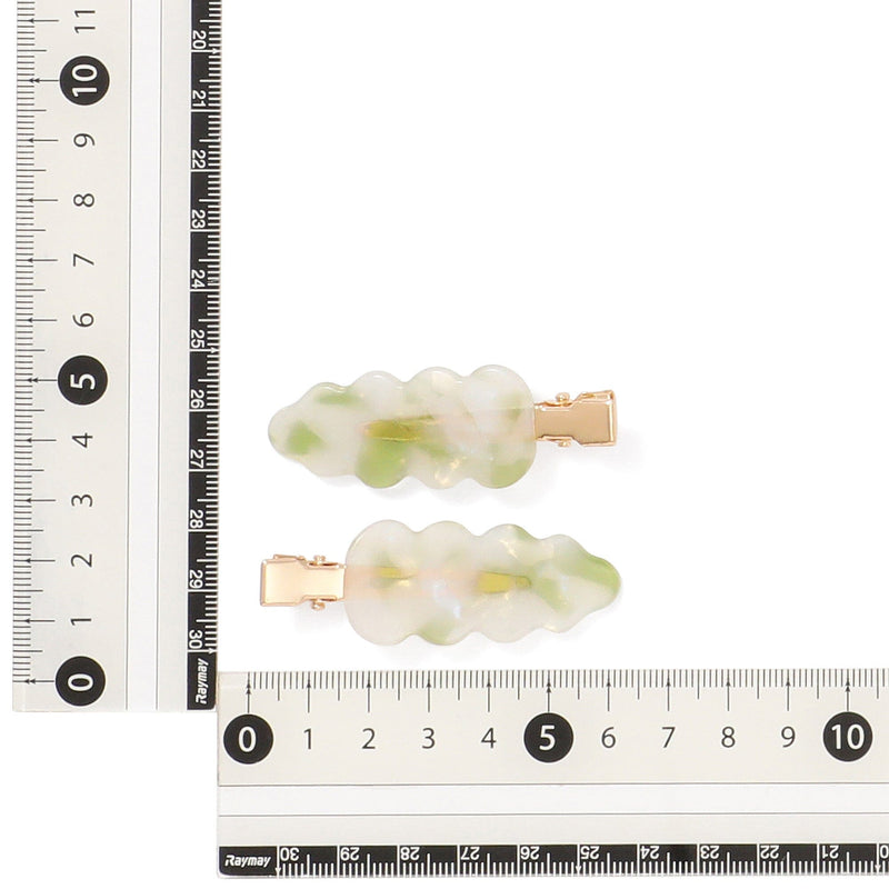 Bangs Clip Wave Light Green