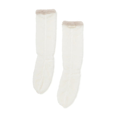 Warm Fleece Socks White