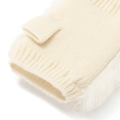 Fingerless Gloves Ivory