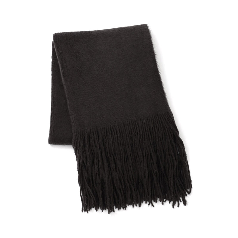 Shaggy Scarf Black