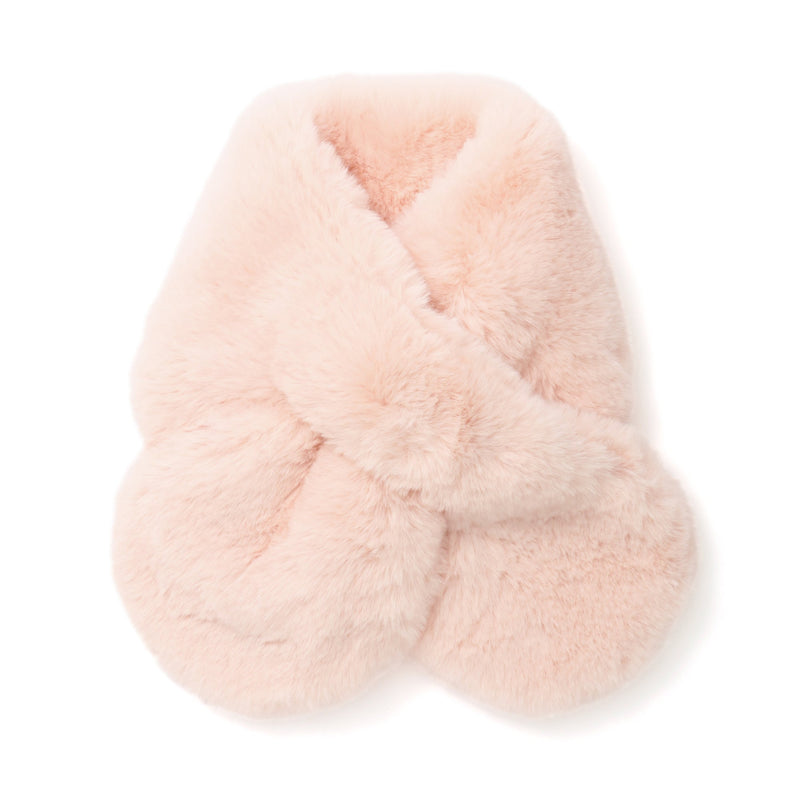 Eco Fur Tippet Pink