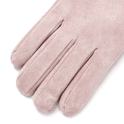 Suede Gloves Pink