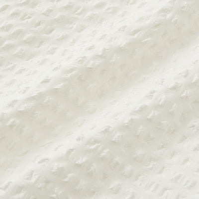 Logo Check Jacquard Pajamas With Embroidery White