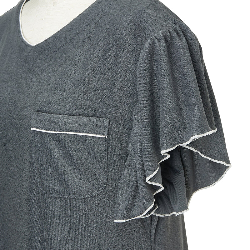 Xylitol Pile One Piece Dark Grey