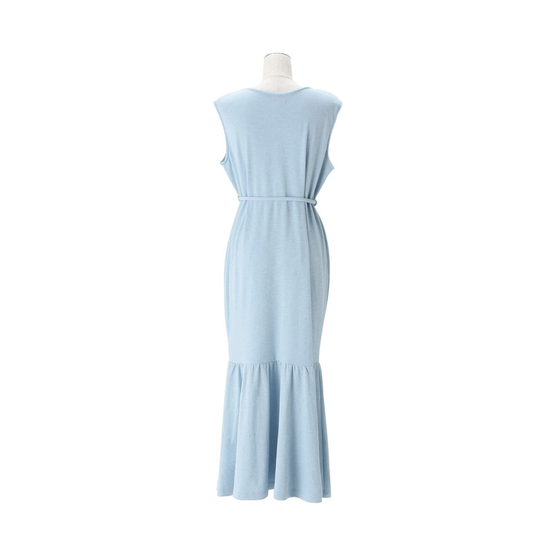 Ice Touch Rib One Piece Light Blue