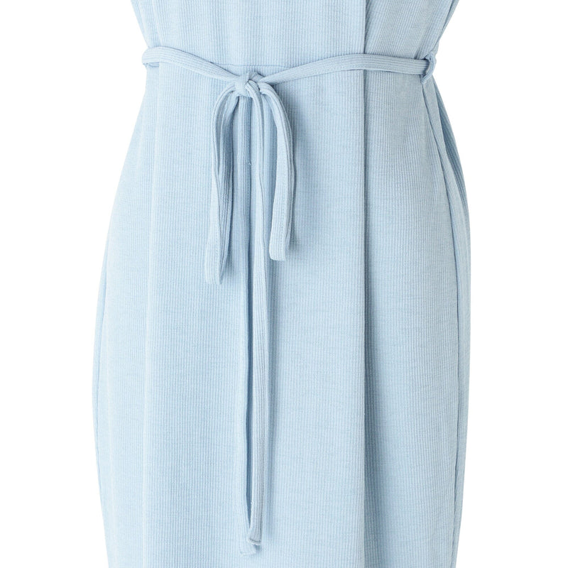 Ice Touch Rib One Piece Light Blue