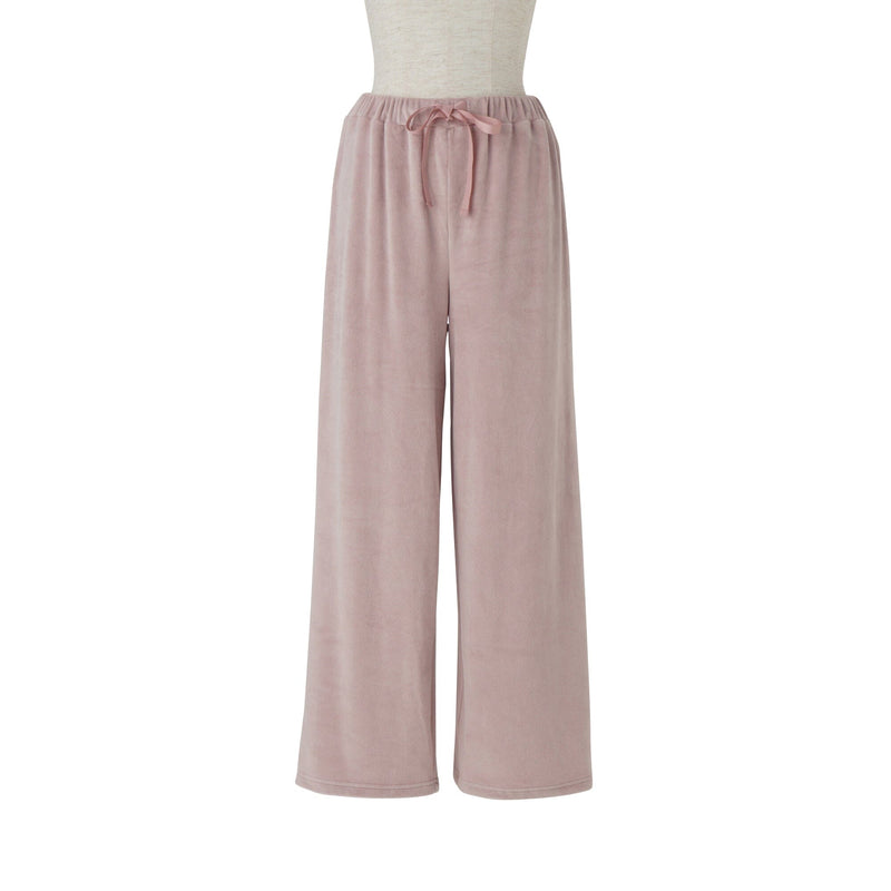 Hyaluronic Stretch Velour Pajama Pink