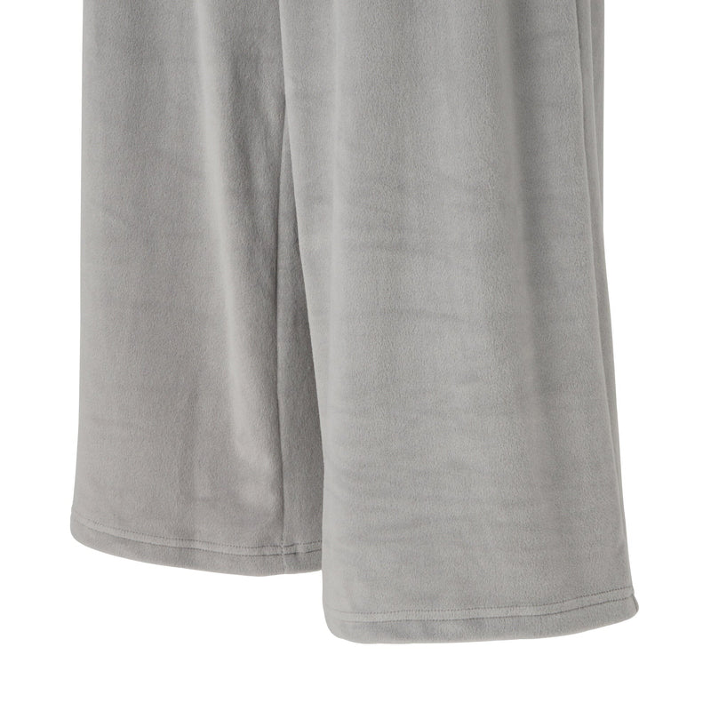 Hyaluronic Stretch Velour Pajama Gray