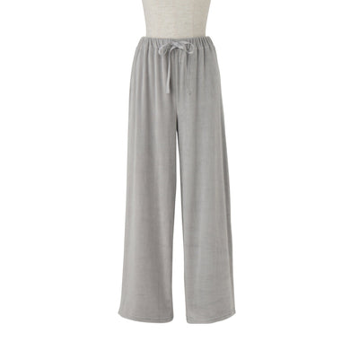 Hyaluronic Stretch Velour Pajama Gray