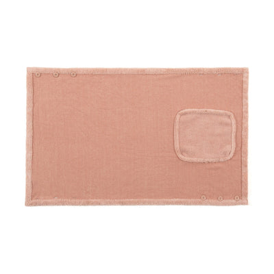 Reversible Warm Fleece 4-Way Poncho Small Pink