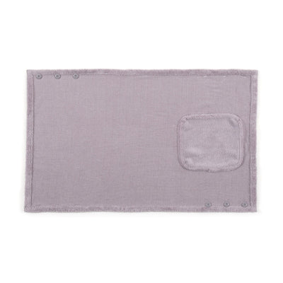 Reversible Warm Fleece 4-Way Poncho Small Gray