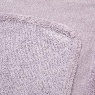 Reversible Warm Fleece 4-Way Poncho Small Gray