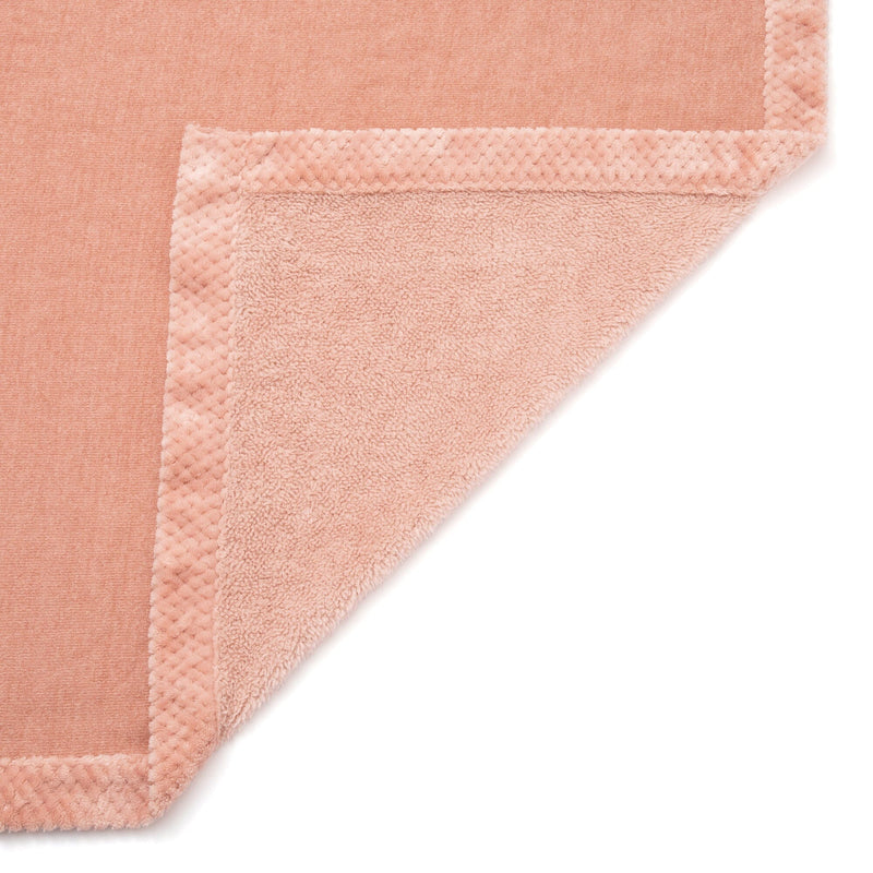 Reversible Warm Fleece 4-Way Poncho Large Pink