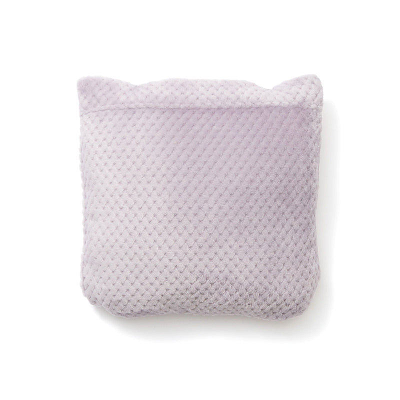 Reversible Warm Fleece 4-Way Poncho Large Gray