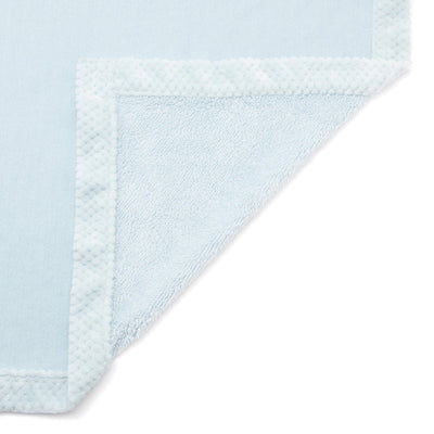 Reversible Warm Fleece 4-Way Poncho Large Light Blue