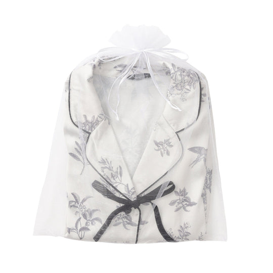 Cool Touch Satin Pajamas Gray