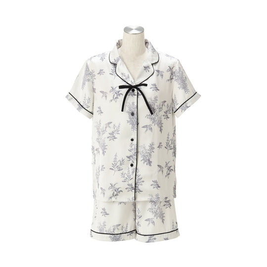 Cool Touch Satin Pajamas Gray